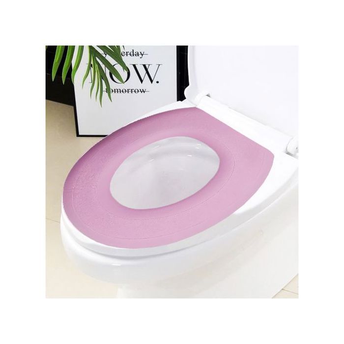 Couvercle de toilette - GENERIC - Épaississant - Lavable - Résistant aux bactéries - Confortable
