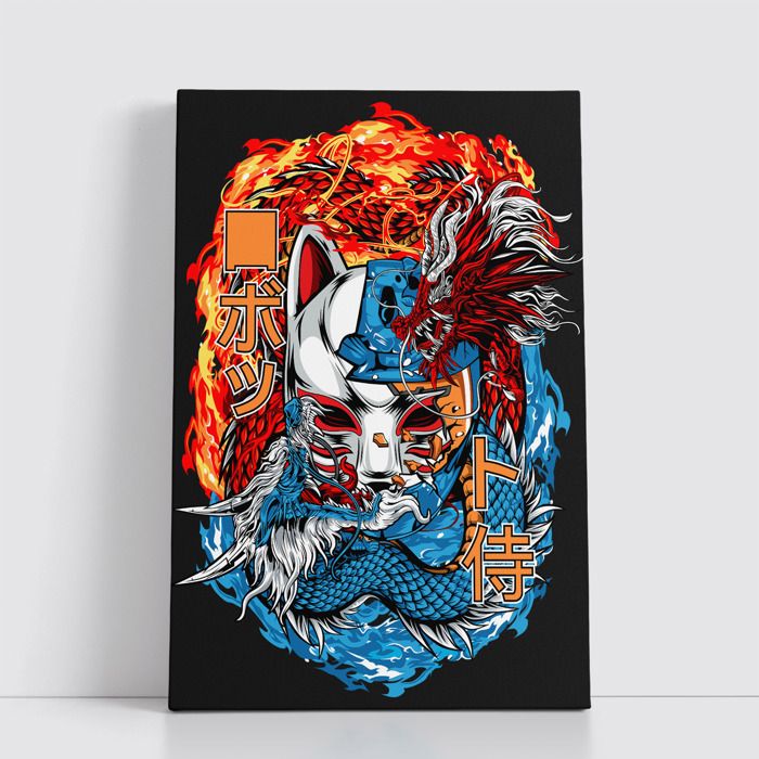 Tableau decoratif sur Toile 25x40 cm Anime attack on titan - one piece - Naruto - death note - Jujutsu Kaisen - Spy x Family 56