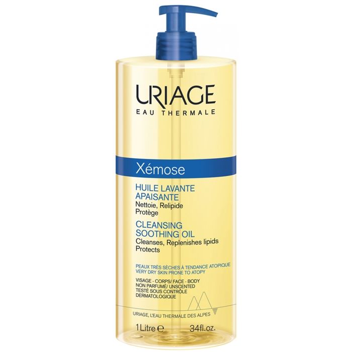 Huile Lavante - URIAGE - Xémose - 1L - Hypoallergénique - Peaux sèches et atopiques