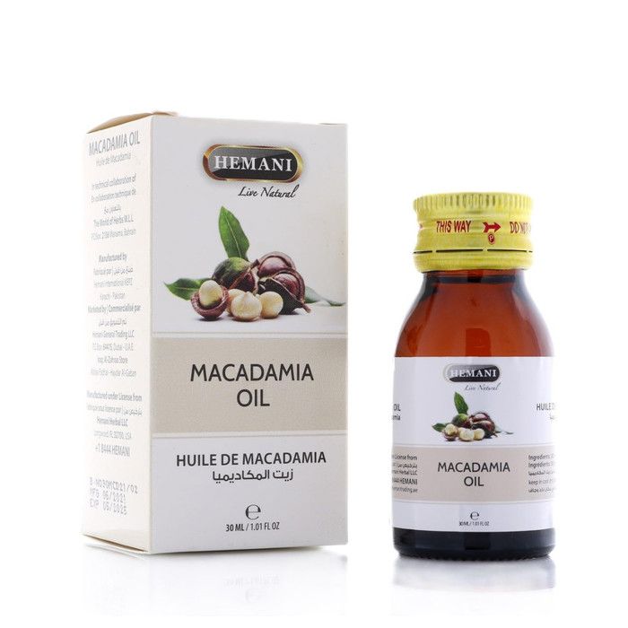 Huile de Macadamia Pure 30 ml – Hydratation Intense