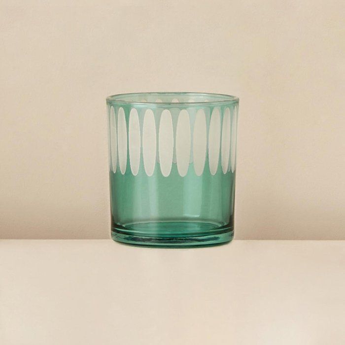 Bougeoir Marin Longue Ligne Bleu (7x8 cm)