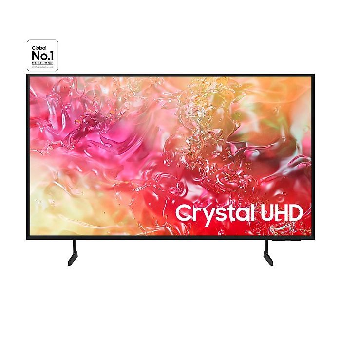 Samsung 50 Smart Tv Crystal 4K UHD HDR10+, Tizen, Récepteur Intégré Motion Xcelerator, 50DU7172