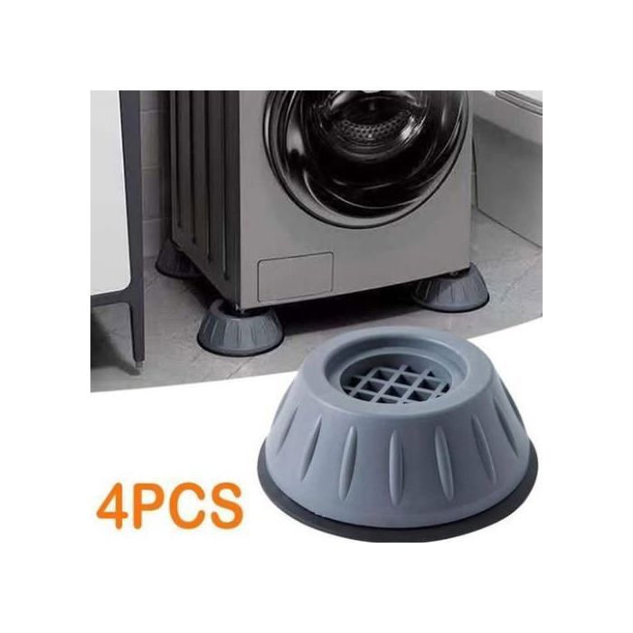 Support Anti-Vibration pour Machine à laver et bureau , 4 pièces/ensemble