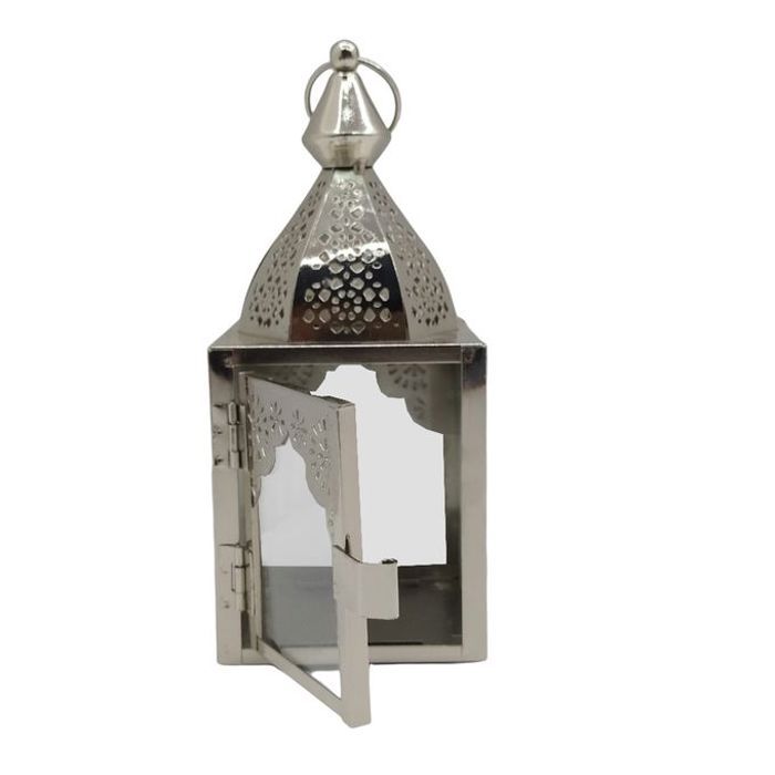 Bougeoir style nordique, 1 pièce, lanterne à vent, support pour lampe de bureau, chandelier