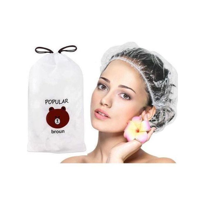 Bonnets de Douche Jetable en Plastique