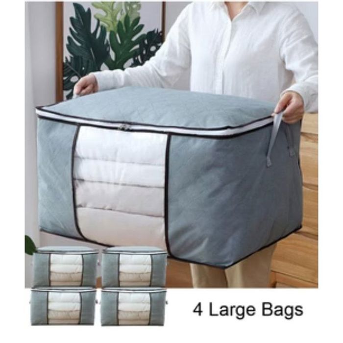 Sacs de rangement - Non spécifié - Pliable - Tissu non tissé - Idéal pour vêtements - Organisation chambre