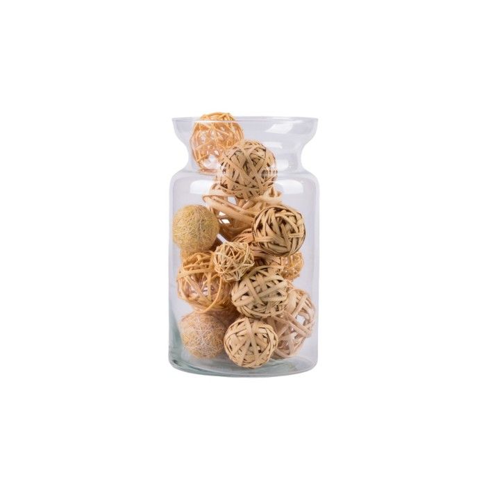 Vase - GF - Classique - Transparent - 25x15x15 cm - Décoratif