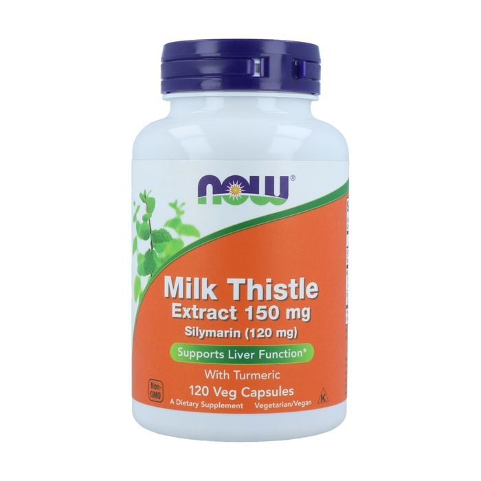 Now Foods, Extrait de silymarine, chardon de lait,150 mg,60 Vcaps.