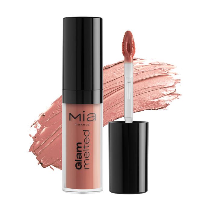 Rouge à lèvres - GLAM - MELTED LIP TINT 02 DELICAT - Ultra mat - Vegan - Tenue 10H