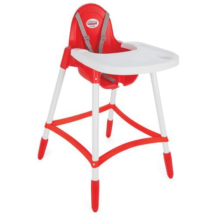 Pilsan Chaise haute étoile avec ceinture de sécurité pratique de 6 à 36 mois