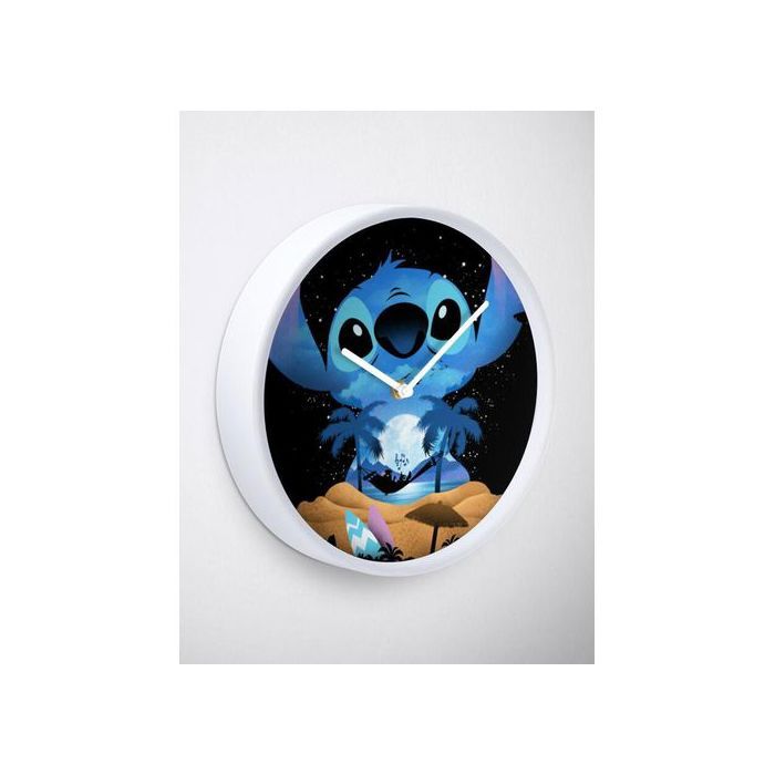 Lilo And Stitch Wall Clock Decoration For House & Rooms