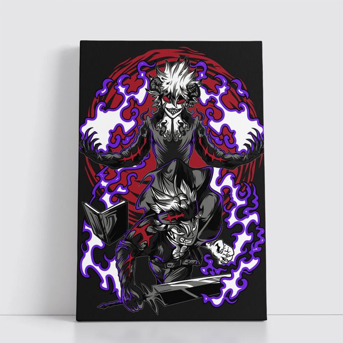 Tableau decoratif sur Toile 25x40 cm Anime attack on titan - one piece - Naruto - death note - Jujutsu Kaisen - Spy x Family 93