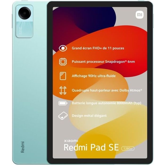 Xiaomi Redmi Pad SE 11 Inch Mint Green 128GB + 4GB Wifi +