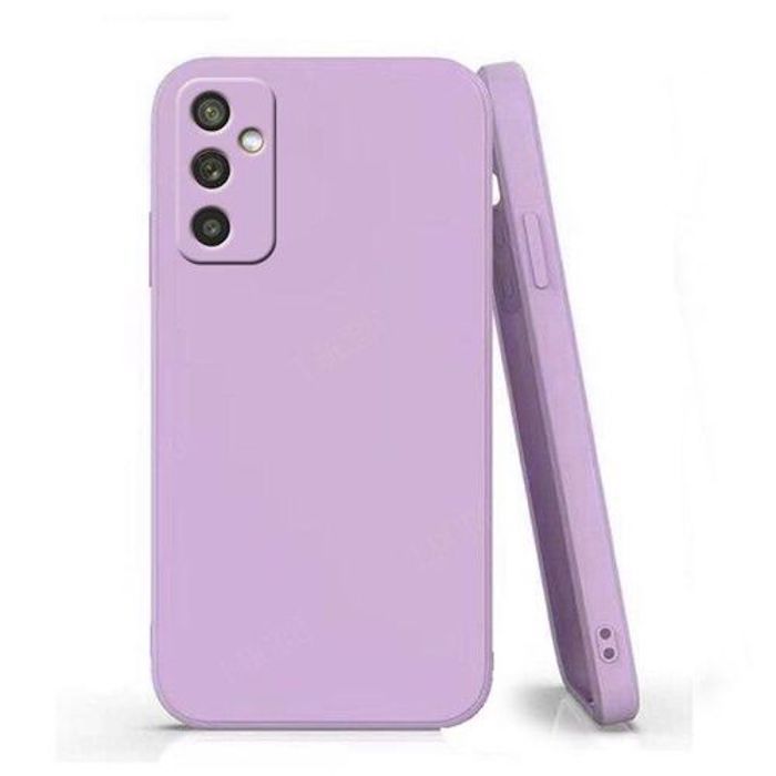 Coque de téléphone - GÉNÉRIQUE - Samsung M52 5G - Silicone - Confort Touch - Mauve