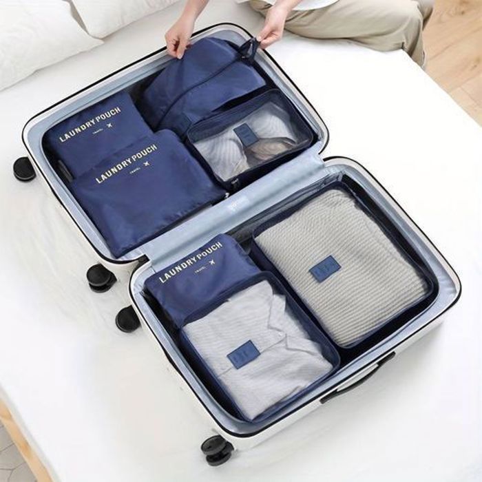 Lot de 6 Sacs de Rangement Pratiques pour Voyages et Maison