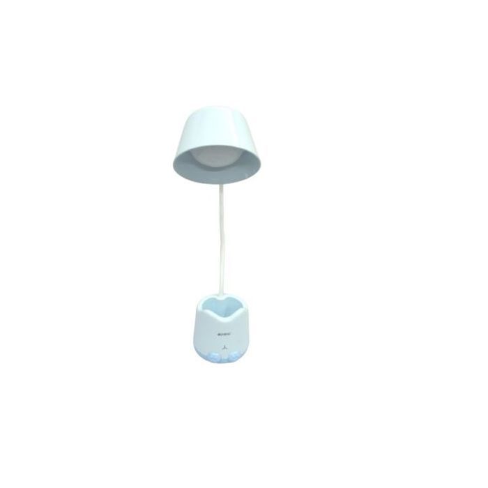Lampe led de lecture avec support téléphone intégré et rangement pour stylos