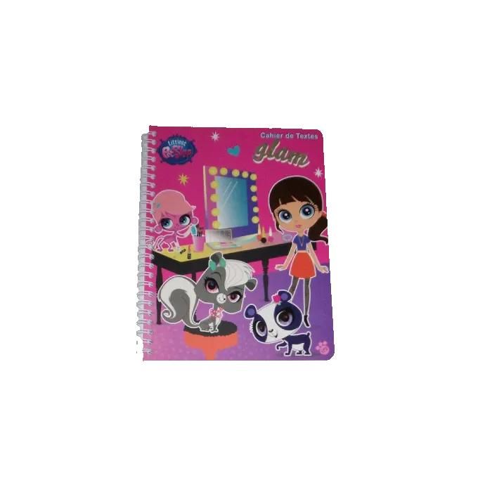 Cahier de textes Licorne Claire 17X22cm 148pages 90g
