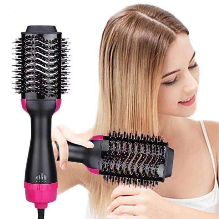 Brosse Soufflante - Electrique - One Step - 1200W - 3 Températures - Ioniseur d'air