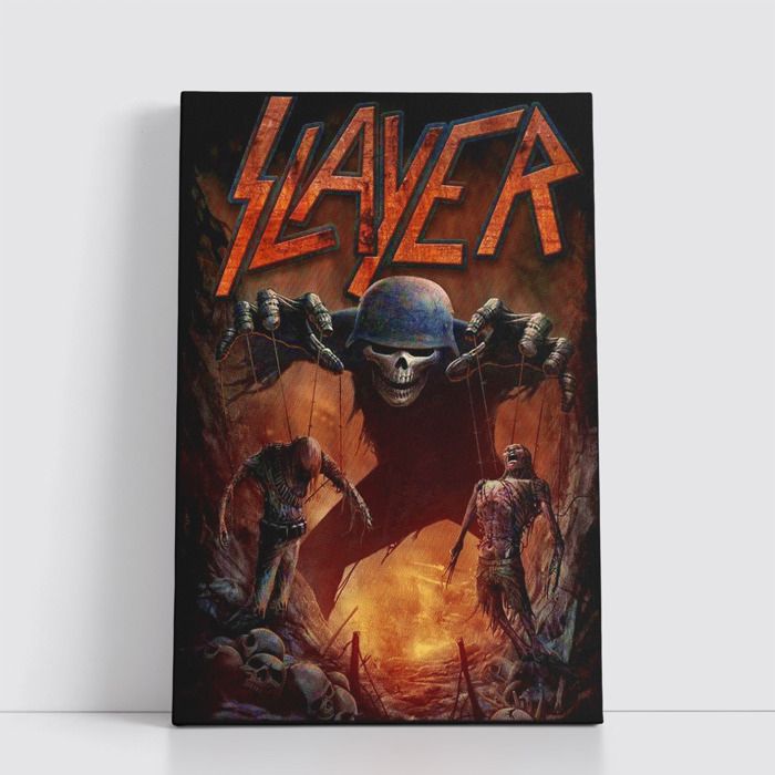 Tableau Rock sur Toile – Affiche Murale 25x40 cm Groupes de Rock Légendaires et Modernes 464