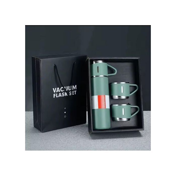 Thermos pour conserver les boissons chaudes avec 3 tasses 500 ml