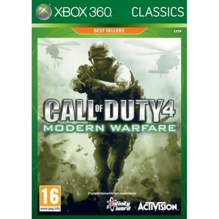 Videospel - ACTIVISION - Call Of Duty 4: Modern Warfare - Xbox 360 - Skjutspel - PEGI 16+