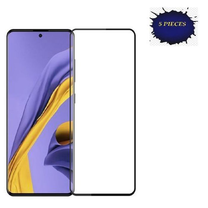 Pack 5 Pièces : Incassable - Protection Vitre - Verre Trempé - Samsung A72