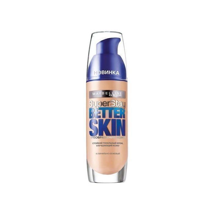 Fond de Teint - SuperStay - Better Skin - 021 Nude - Longue tenue - Anti-allergène - Couvrance totale