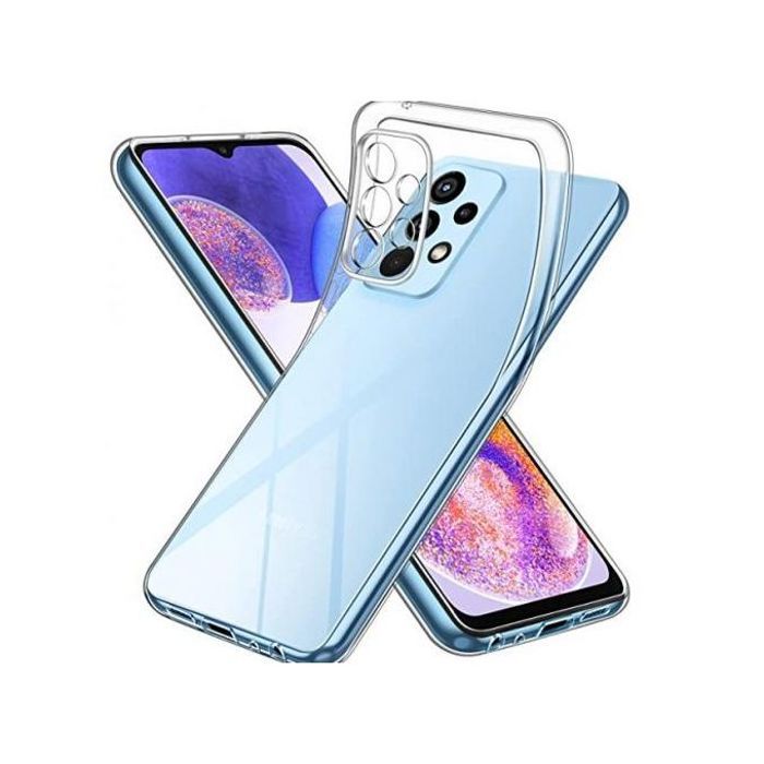 Coque Silicone Transparente pour Samsung Galaxy A23