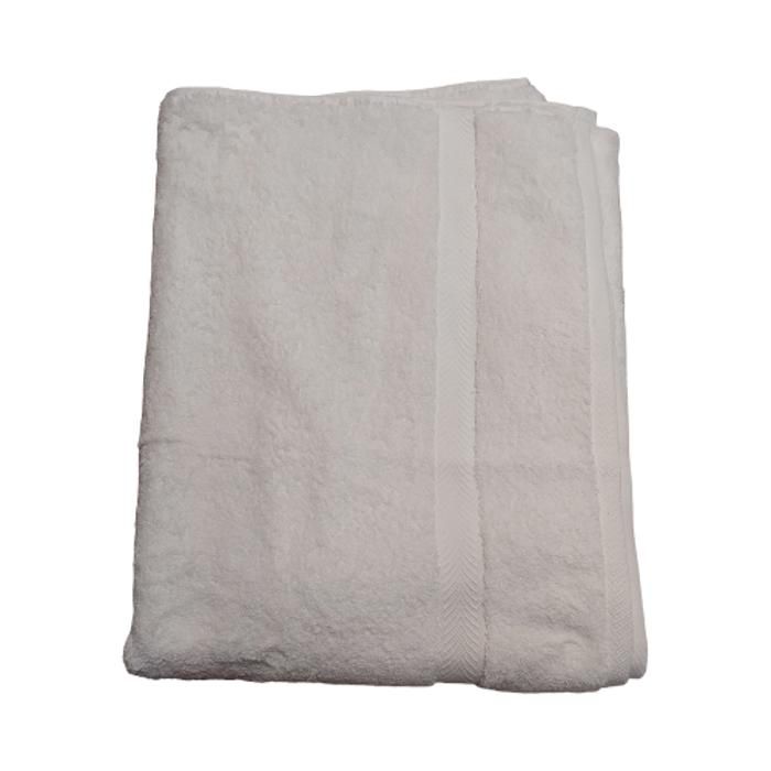 DRAP BAIN 100X150 650G  BLANC
