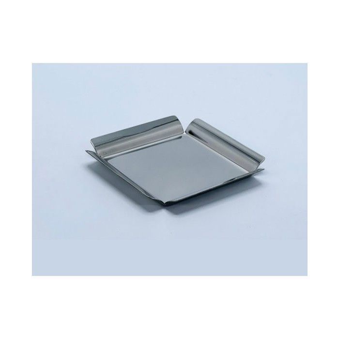 Plateau ELITE en Inox 18/10 Carre 19x19cm