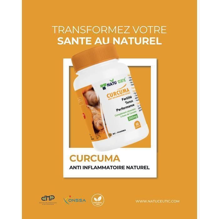 CURCUMA  Bio 95% 60  gélules