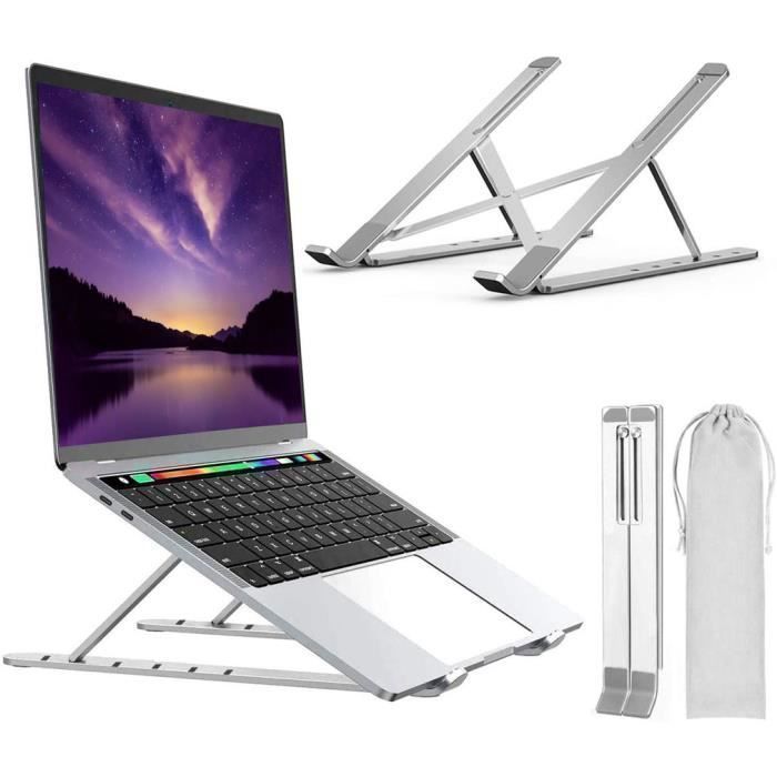 Support pour Ordinateur Portable - Non spécifié - Réglable - Ventilé - Ergonomique - Léger