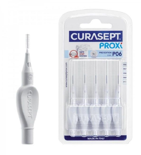 Brossettes interdentaires - CURASEPT - PROXI P06 - Diamètre 1,1mm - Pour adultes - Mixte