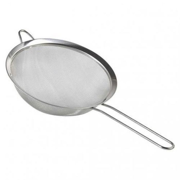 Passoire & Tamis de Cuisine En Acier Inoxydable, Maille fine, Ø 20 cm