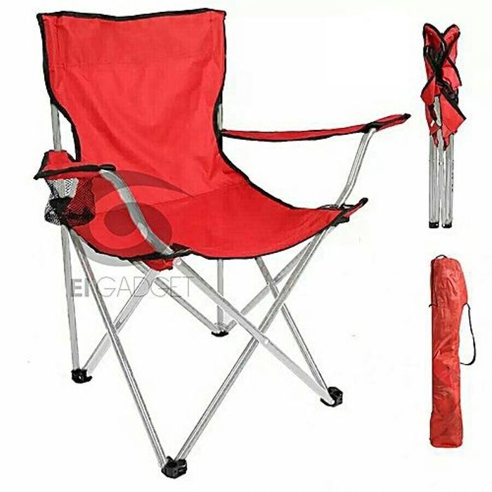 Chaise de camping - Non spécifié - Pliable - Léger - Résistant à la rouille - Tissu Oxford imperméable
