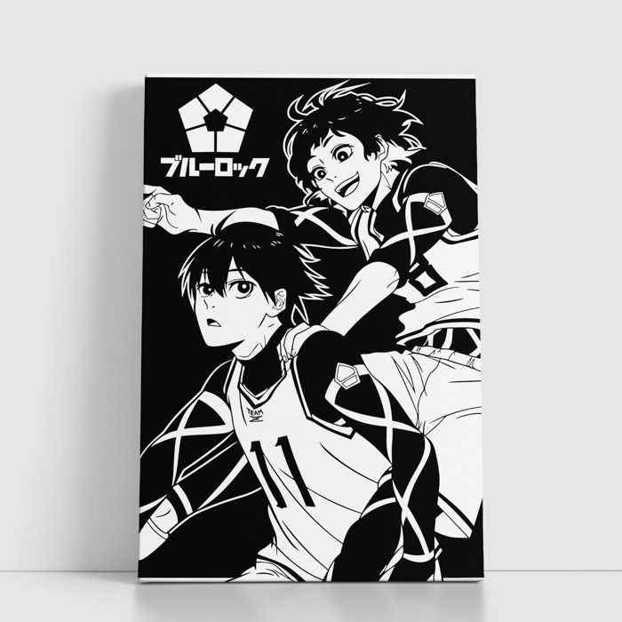 Tableau decoratif sur Toile 25x40 cm Anime attack on titan - one piece - Naruto - death note - Jujutsu Kaisen - Spy x Family 88