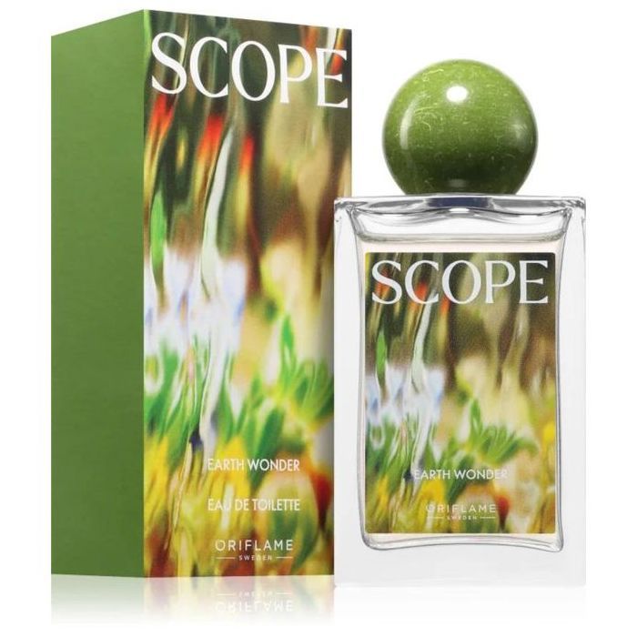 Eau de Toilette - ORIFLAME - Scope Earth Wonder - 50ml - Unisexe - Fruité - Énergique