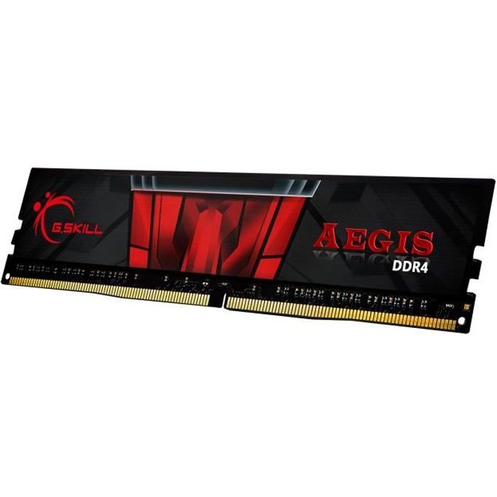 GSKILL - PC RAM-minne - Aegis - 8Go - 3200 Mhz - DDR4 - CAS 16 (F4-3200C16S-8GIS)