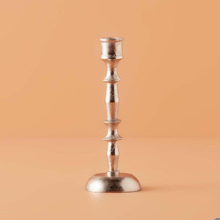 Bougeoir - Non spécifié - Pont Argent - Aluminium - 6x20 cm - Décoratif