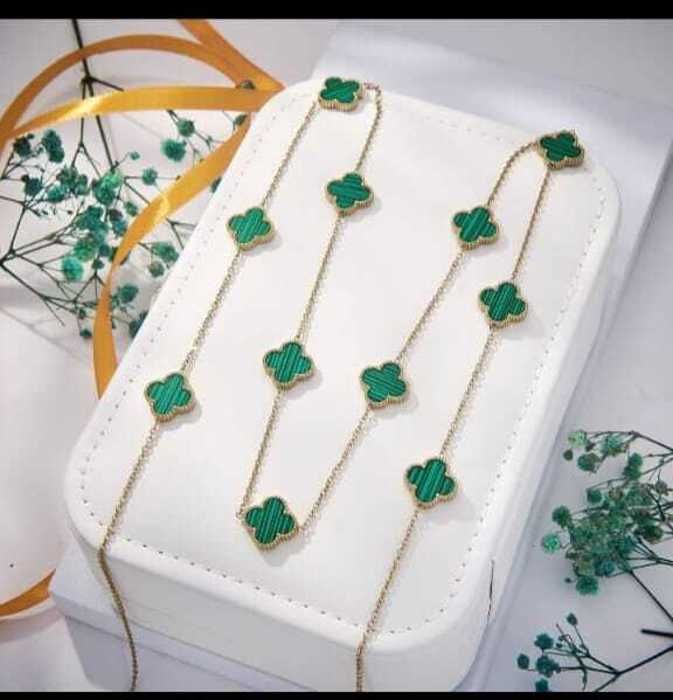 Sutwar - Haute qualité - Or jaune - Vert - Femme - 585/1000