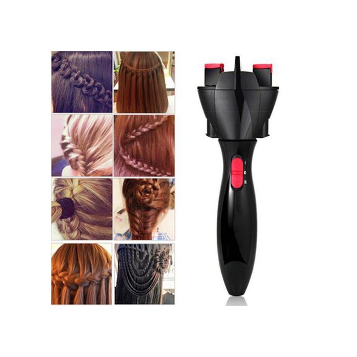 Machine à Tresser Fers à Friser Automatique Pour Cheveux,Outil Coiffure Crochet