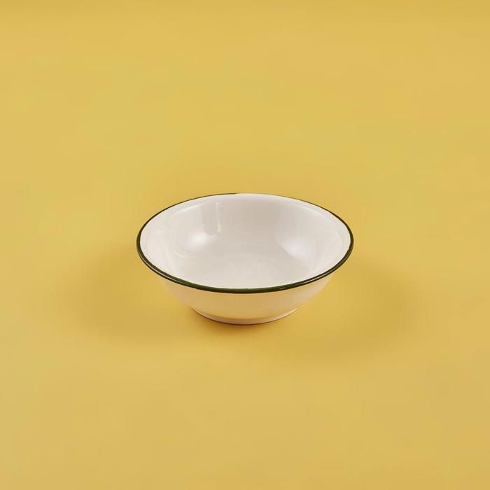 Bol à soupe (14.5 cm) - Allure - Blanc & Vert