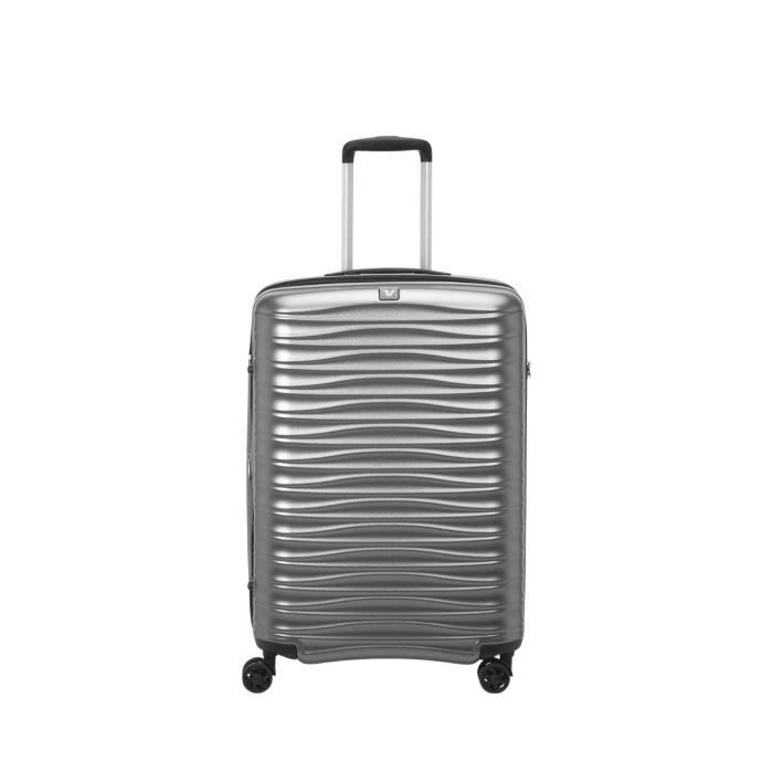 Valise Moyenne - RONCATO - Wave - Champagne - 66x43x27 cm - Cadenas TSA - 4 Roulettes 360°
