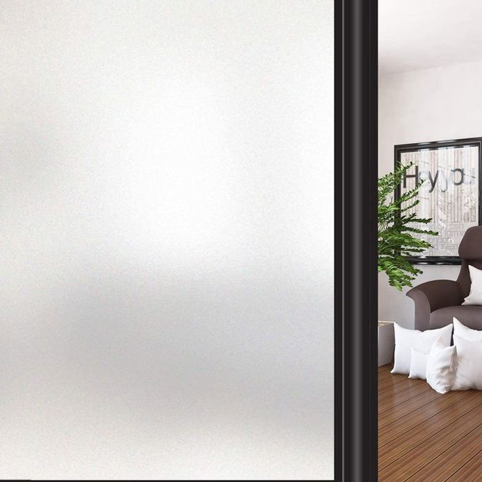 Film Adhésif Décoratif pour Fenêtre 3D Anti-regards - Motif Opaque 1m*60cm