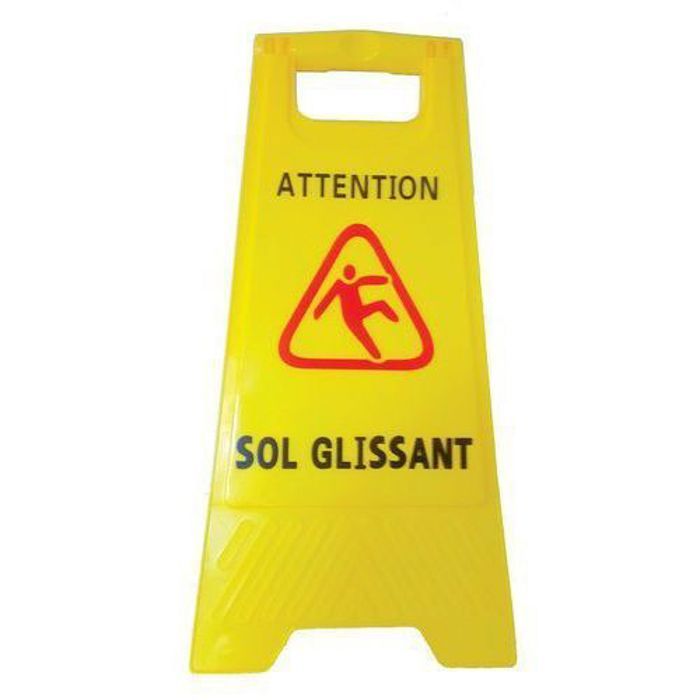 Prudence : Sol glissant