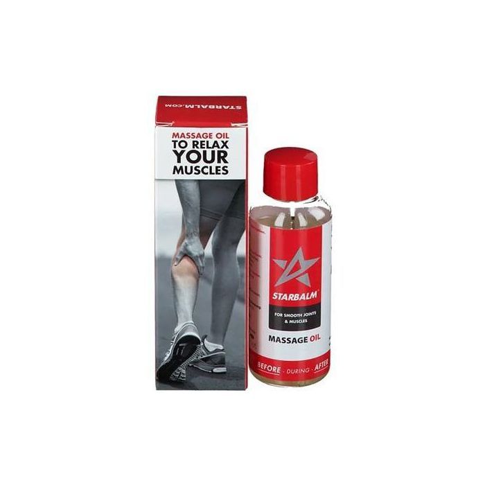 STARBALM Huile de Massage, Soutenir l’échauffement - 50ml