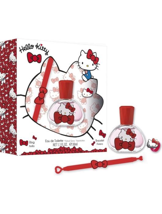 Hello Kitty Giftset Eau de toilette 30 Ml, Bracelet et Bague