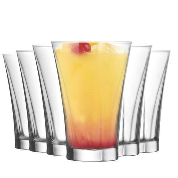 Lav 6 pièces Coupes Verres à Cocktail pour jus de Fruits/Eau