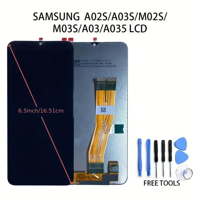 Substitut d'écran LCD pour Samsung A02S A04S A05 A05S Assemblage du panneau tactile