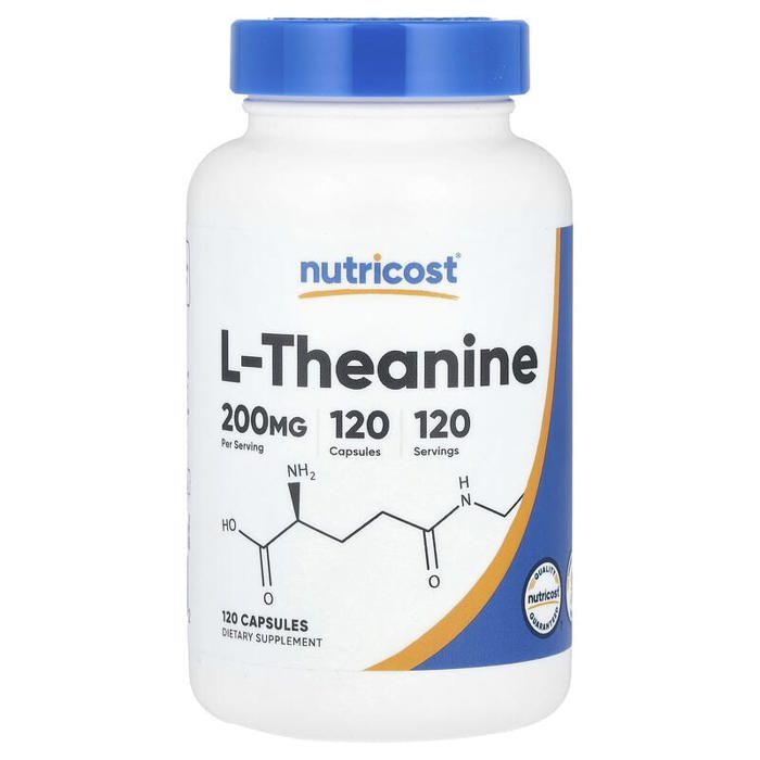 L-Théanine, 200 mg, 120 gélules